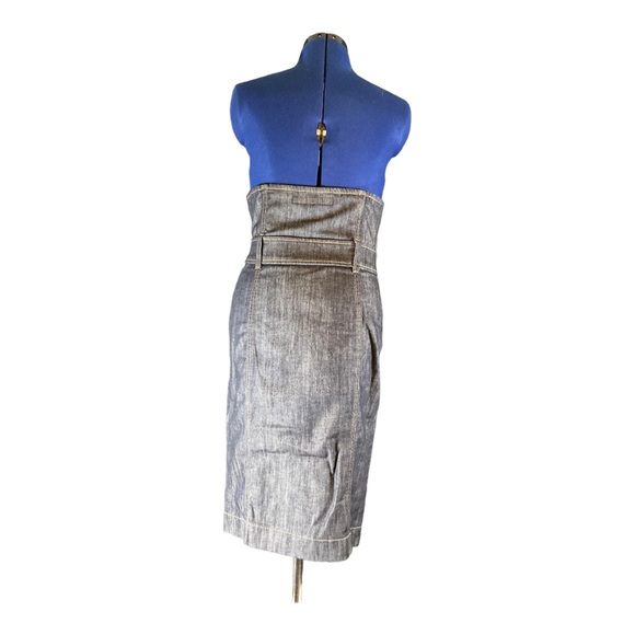 Miss Sixty Diamond Ultra High Waisted Denim Skirt Size M Like New - Picture 6 of 7